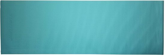 Tunturi PVC Yogamat - Fitnessmat 4mm dik - Turquoise - Incl. gratis fitness app van Tunturi — afbeelding 3
