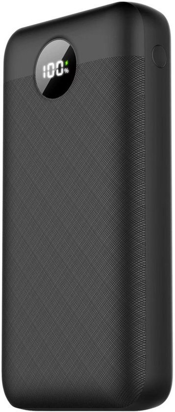 Powerbank 30.000 mAh - 22.5W Snellader - Zaklamp - Noodpakket