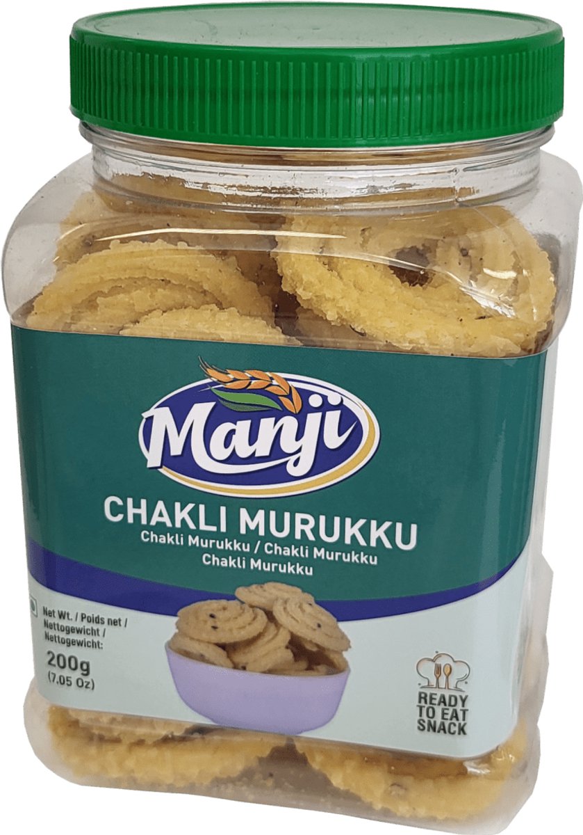 Manji - Chakli Murukku - Snack - 3x 200 g