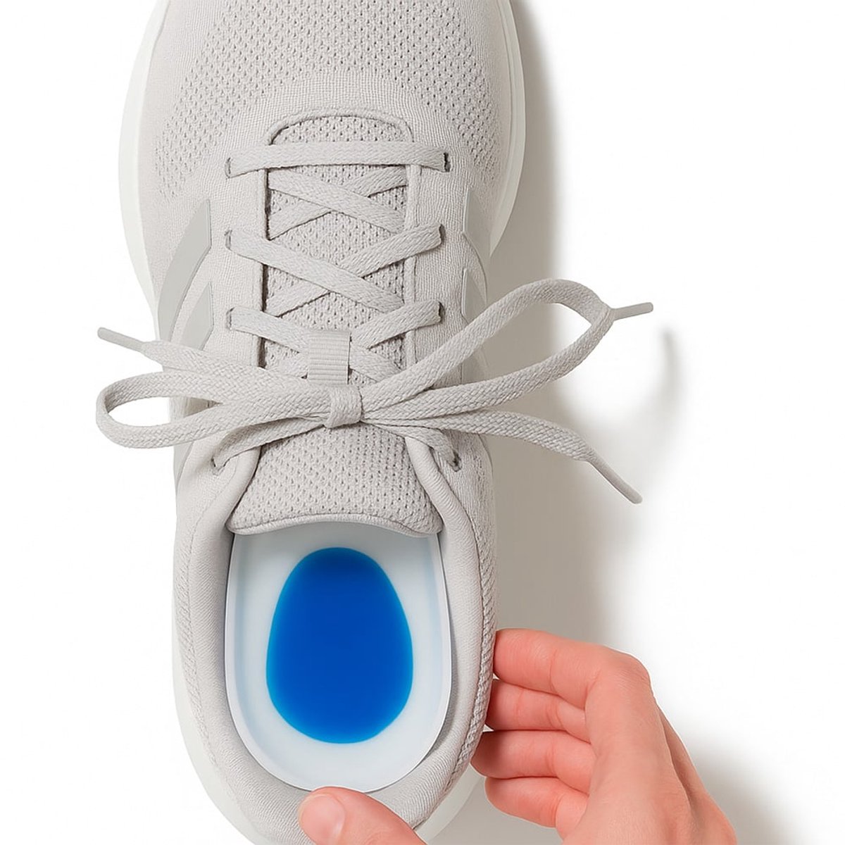Marol Sport Lot 2 Paires Semelles Orthopédiques Épine Calcanéenne – Gel Talon Soulagement Douleur – Taille 35-47