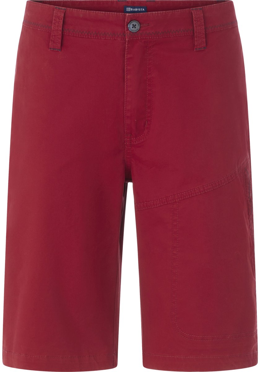 Babista herren Bermuda - 56 - rood - Plus Size