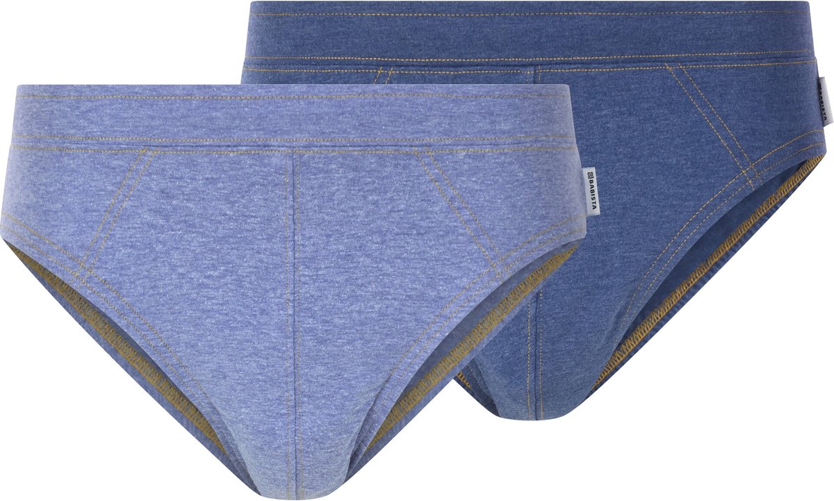 Babista herren Slips, Set Van 2 - 07 - blauw - Plus Size