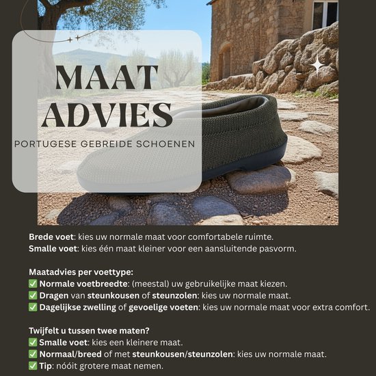 Chaussure portugaise tricotée