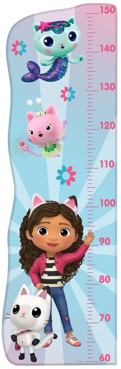 Gabby’s Dollhouse Puzzel XL – 25 Stukjes – 95×30 cm – Lengtemeter & Kleurpuzzel – Vanaf 4 Jaar