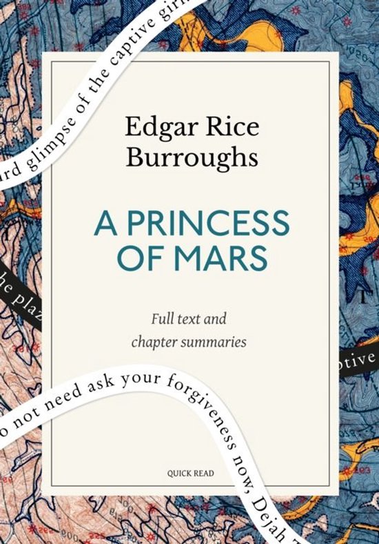 A Princess of Mars: A Quick Read edition - cover