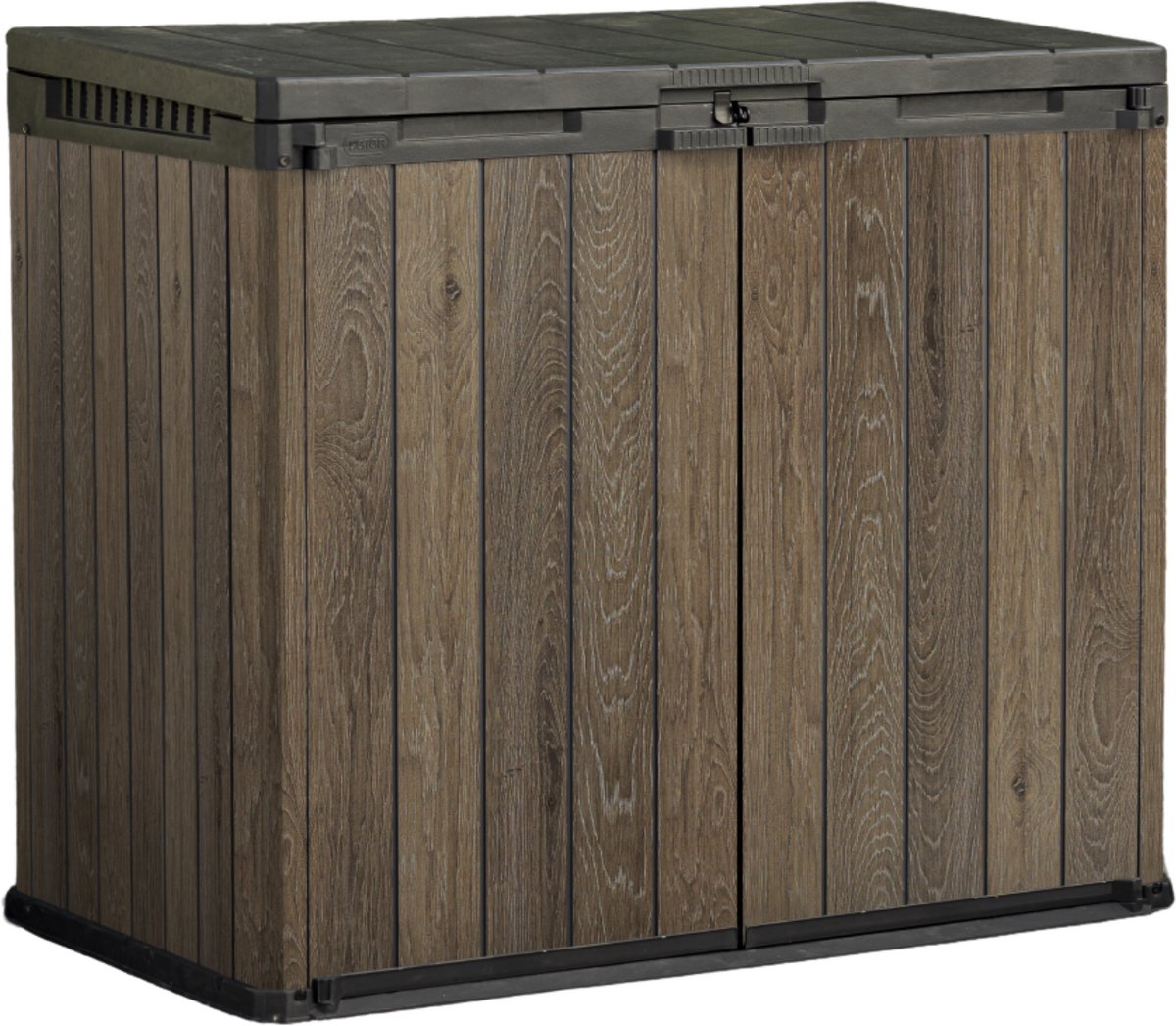 Keter Store It Out Darwin Opbergbox - 1100L - 141x82x117,5 cm - Walnut Bruin