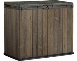 Keter Store It Out Darwin Opbergbox - 1100L - 141x82x117,5 cm - Walnut Bruin