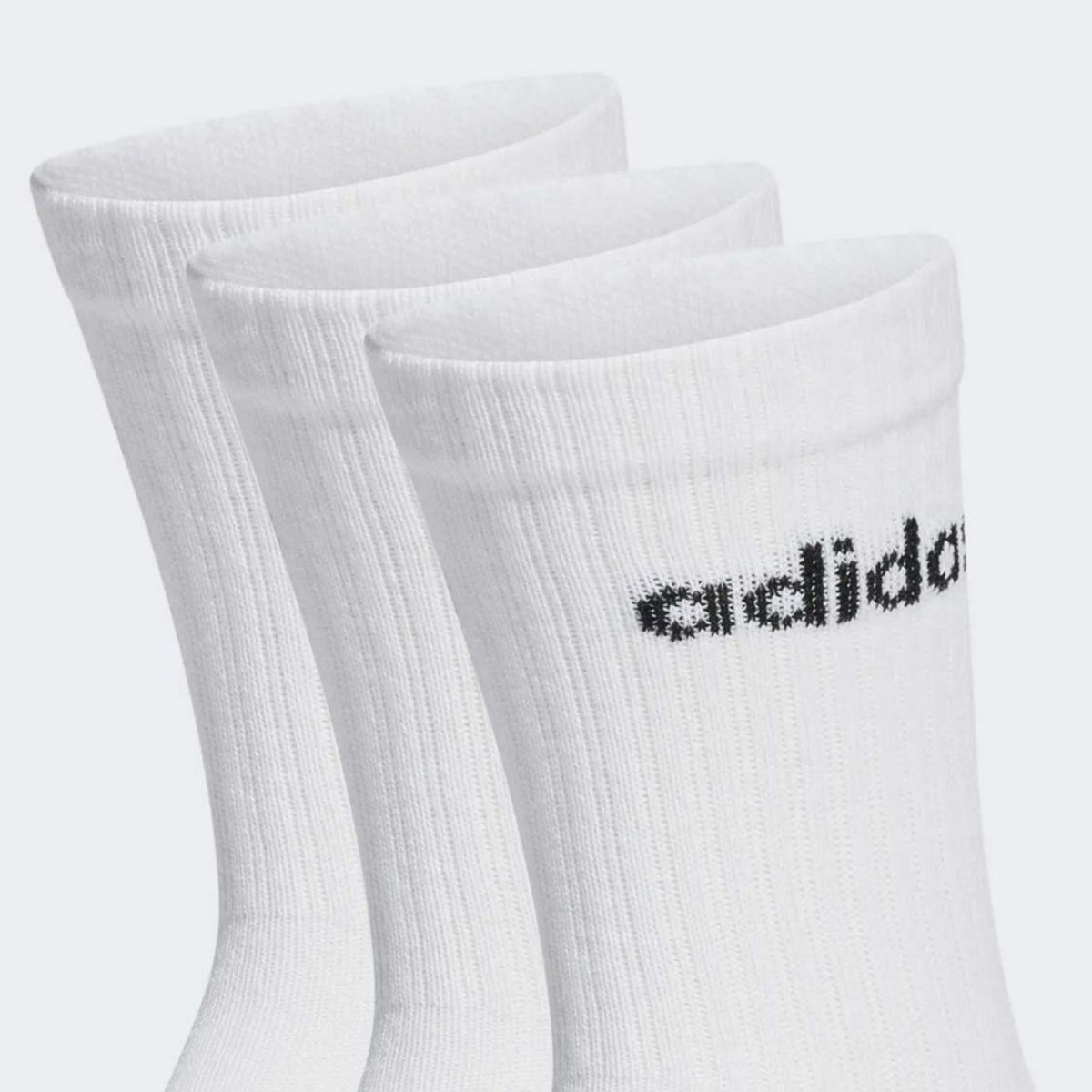 adidas Sportswear Linear Gevoerde Sokken 3 Paar - Unisex - Wit- 40-42 — cadeau in Cadeau-ideeën - foto 8