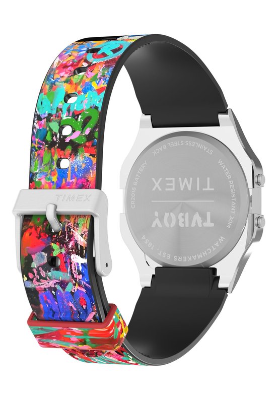 Timex Unisex kinderen analoog kwartshorloge met stoffen