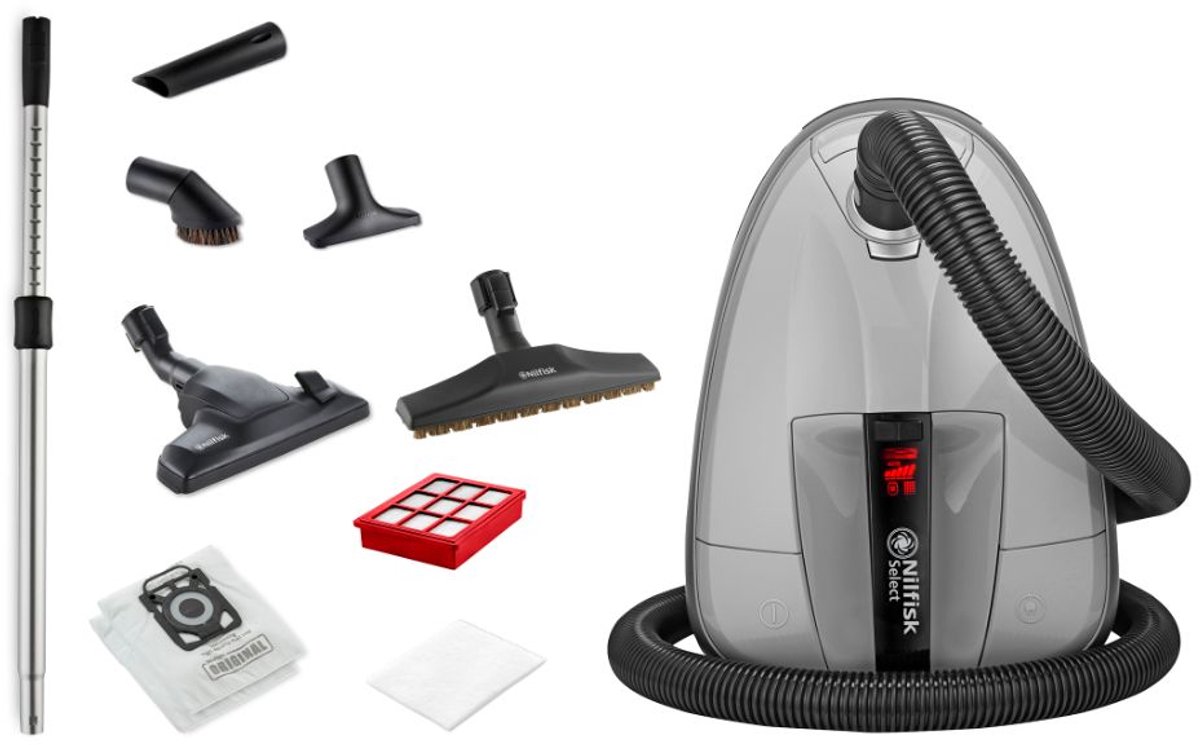 Nilfisk 128390128 stofzuiger 31 l 650 W Stofzak