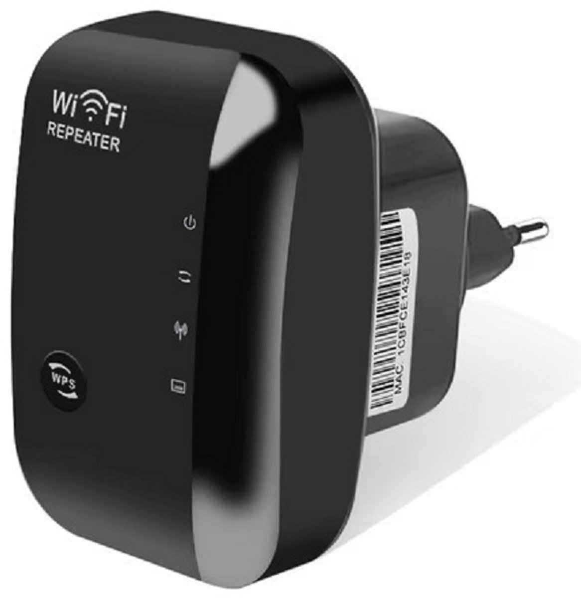 Premium DN229BK | Mini Wifi Repeater | Draadloze Signaalversterker en Netwerk Enhancer | 2,4 GHz | Repeater- en Access Point-modus | Zwart