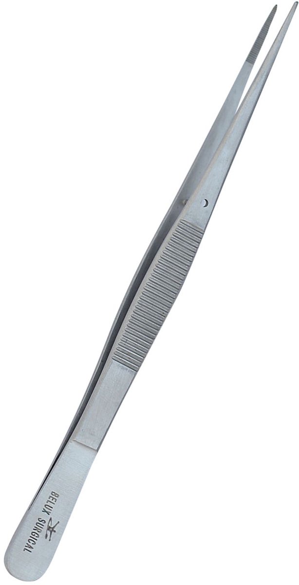 Belux surgical Instruments / Iris anatomische pincet 10.5cm