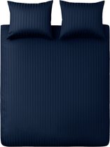 Ten Cate Hotel Dekbedovertrek - Dekbedovertrek 200 x 200 tweepersoons - Dekbedovertrekken - Dekbedovertrek 200x220 - Satijn - Koningsblauw