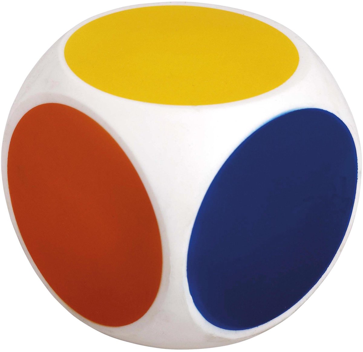 Kleuren Dobbelsteen | 10cm | kunststof | Educo | Educatief