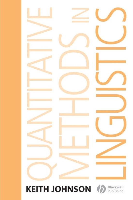 Quantitative Methods In Linguistics - cover