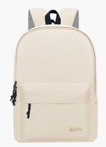 Sac à dos SoNis - Beige - Cartable - Sac à dos pour ordinateur portable 15 pouces - Usage quotidien, École, voyage, Sport - Sac à dos - Petit sac à dos - Femme, Homme, Ado