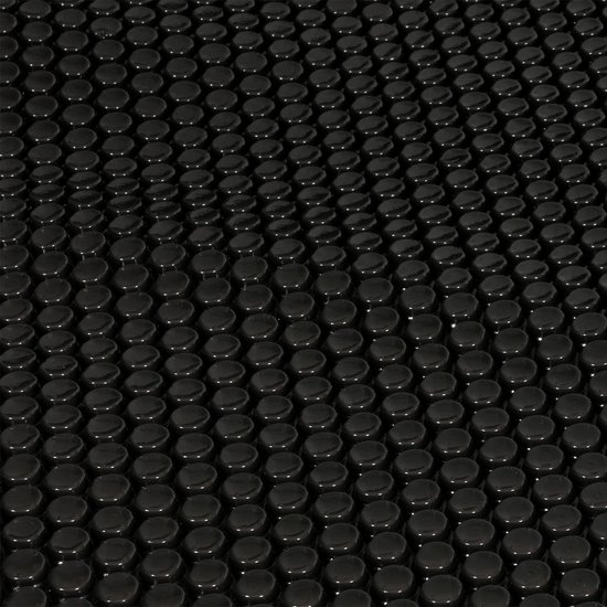 Bâche thermique bâche pare-soleil voile d'ombrage, épaisseur : 200 µm ~ rectangulaire 8x4m noir