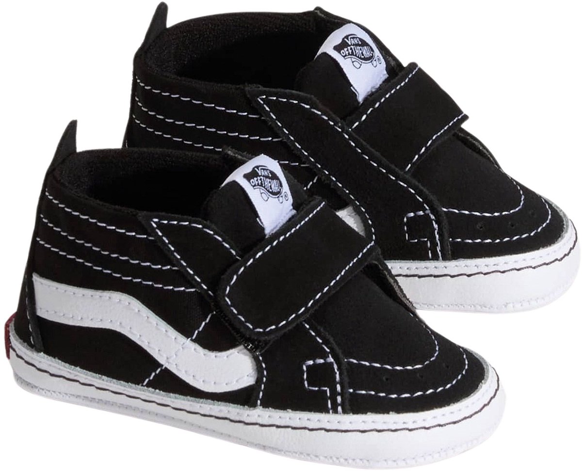 Vans In Sk8-hi Crib /true 2 Zwart