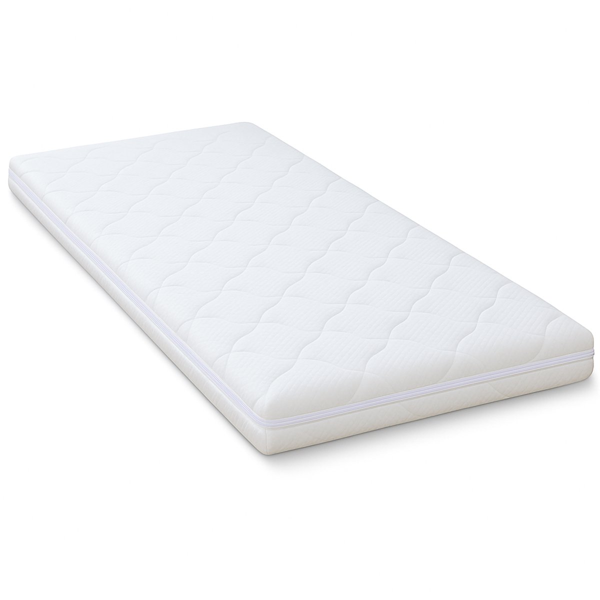 Topper - 90 x 210 cm - 7 cm dik - Orthopedisch - Afritsbaar - Wasbaar