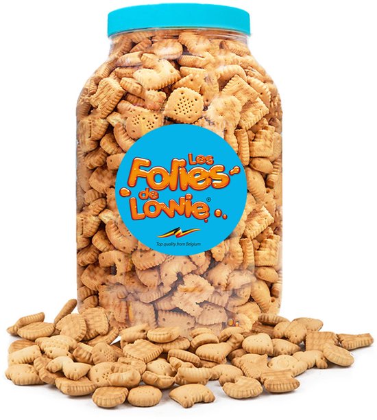 Nicnac letters voor Sint - ABC Koekjes - Sinterklaas Strooigoed - ca. 900 gram