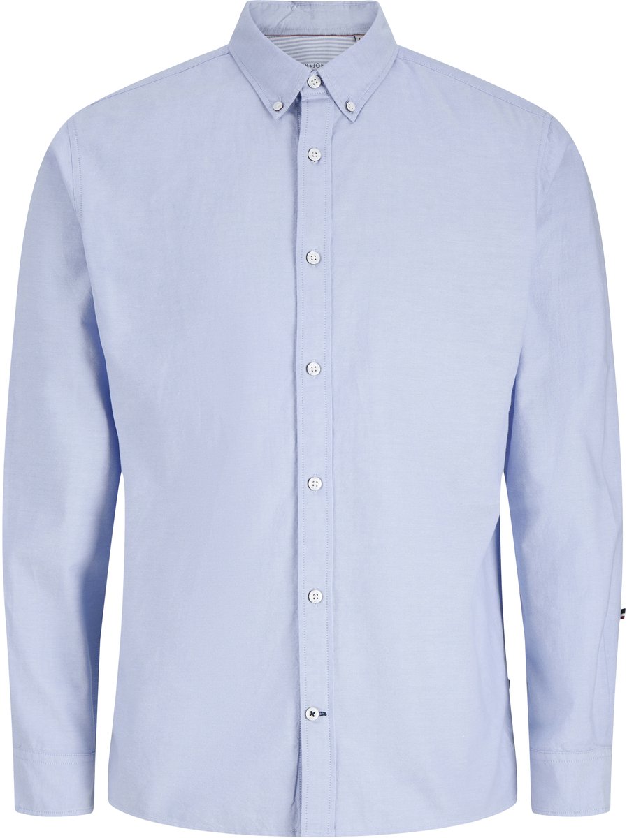 JACK&JONES - JJOXFORD DETAIL SHIRT L/S - Heren - Overhemden
