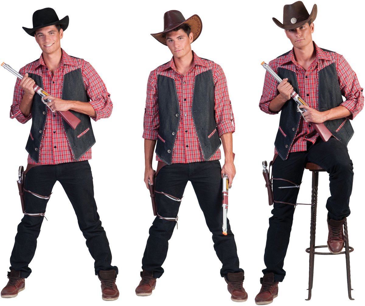 Cowboy vest Tim heren