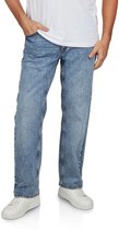Mustang Heren Jeans Broeken Big Sur regular/straight Fit Blauw Volwassenen Denim Jeansbroek Spijkerbroek heren
