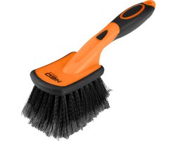 NEO Tools universele wasborstel - 25 cm - zachte haren - pvc - autowasborstel