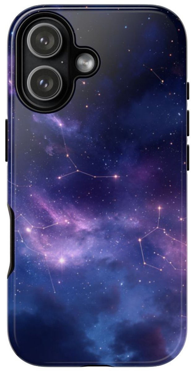 Sterrenhemel met Sterrenbeelden – Telefoonhoesje Geschikt voor iPhone 17