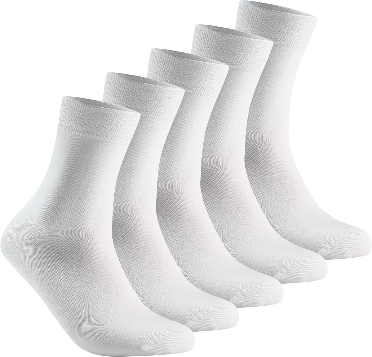 Allthemen Heren Sport Casual Sokken - Mid Calf 5 Paar One Size