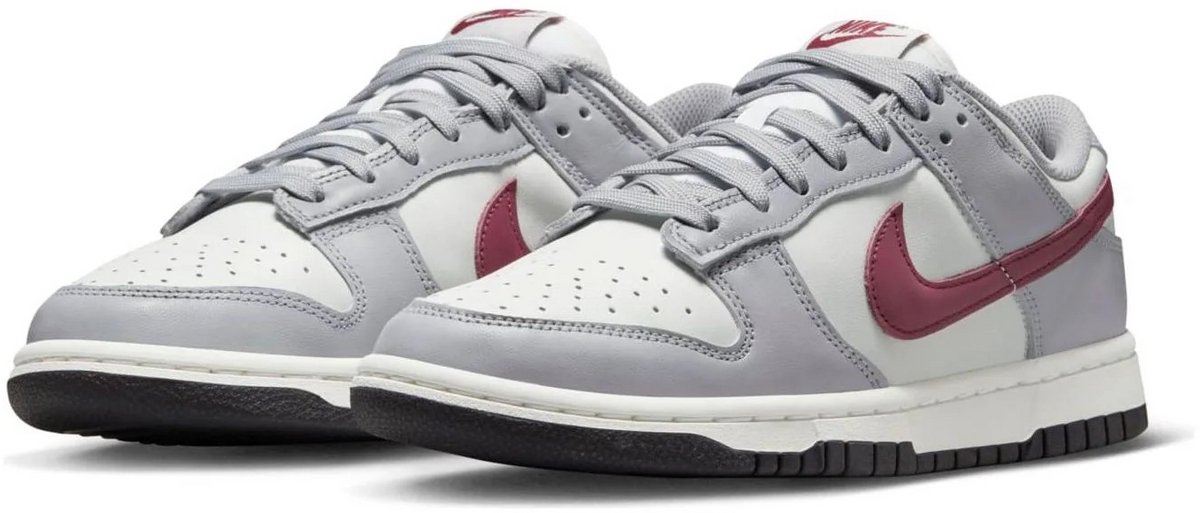 Nike Dunk Low Swoosh Sneakers Unisex Grijs