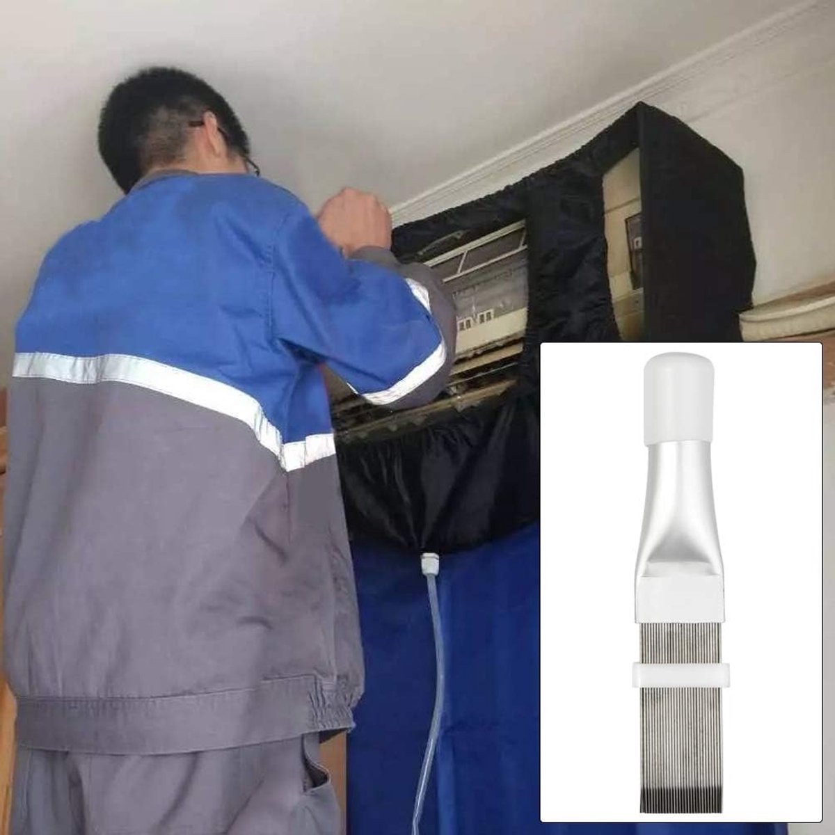 Airconditioner Fin Comb en Condensator Radiator