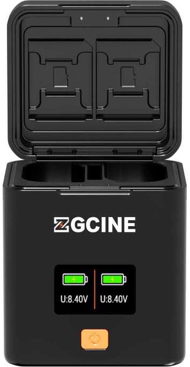ZGCINE Charging Case voor Panasonic Lumix DMW-BLK22 Battery