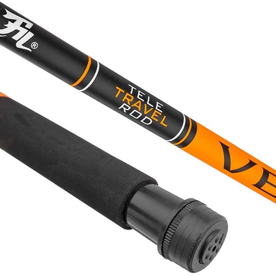 Vertix Telescopische Reishengel - 2.7m - 30-60g - Werphengel - Telescoophengel - HQ Travel Rod - Allround Hengel voor Feedervissen, Roofvissen, Witvissen van Vertix — afbeelding 2