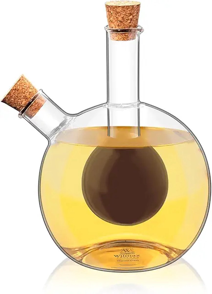 Wilmax - Olie/Azijn Fles - 300/60 ml - Glas - 1 Stuk