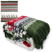 Unique Living | Plaid Rudolf 150x200cm green