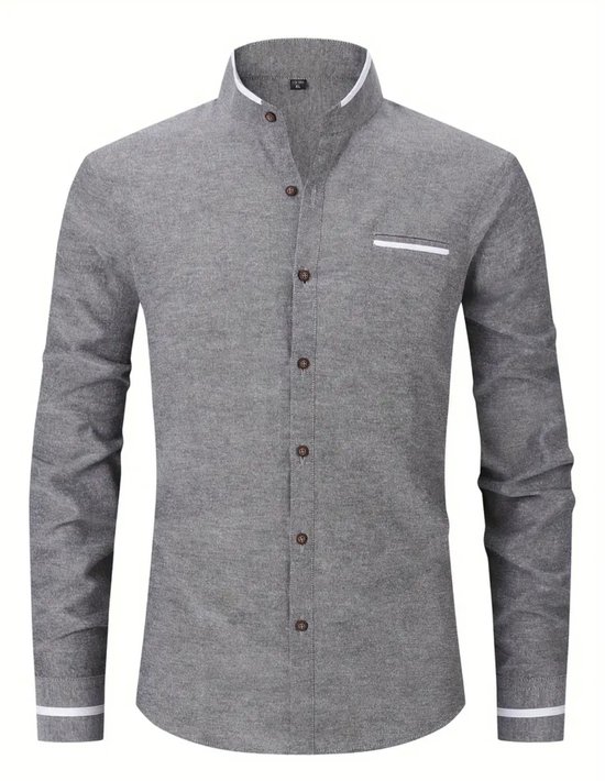 Wrangler Authentics Klassiek geweven overhemd met korte mouwen voor heren, Helder Wit, XL