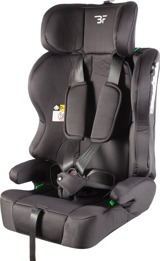 Bebies First Autostoel Grandtour V2 i-Size - Groep 1/2/3 (76 - 150 cm) - Gordel - Zwart van Bebies First — afbeelding 4