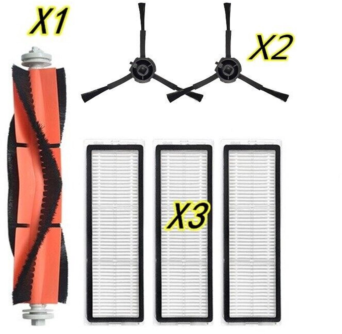 Geschikt voor Compatibele accessoires Geschikt voor Mi Robot Vacuum-Mop2 Pro+ Cleaner STYTJ02ZHM-onderdelen