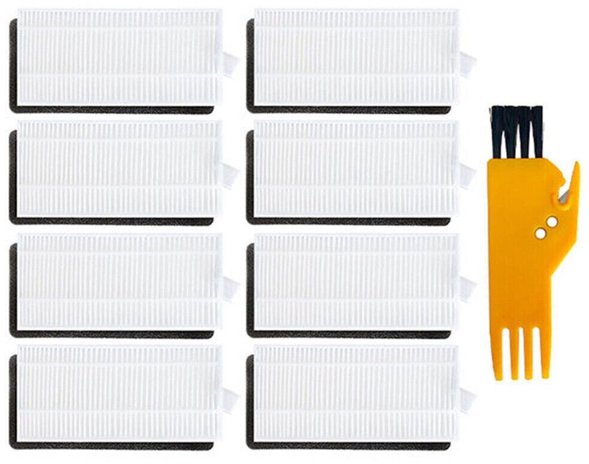 Geschikt voor NEATSVOR X500 Stofzuiger HEPA Filter Dweildoek Zijborstel Rolborstel