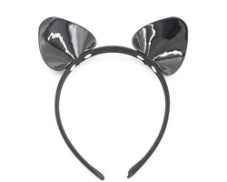 Smart Moves - Diadeem met Kattenoortjes - Zwart