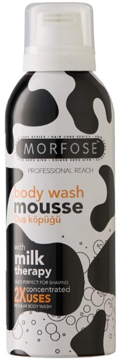 MORFOSE MILK THERAPY BODY WASH MOUSSE 200ML