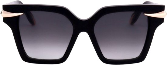 Roberto Cavalli SRC002M 0700 Zonnebril - Unisex - Zwart — afbeelding 2
