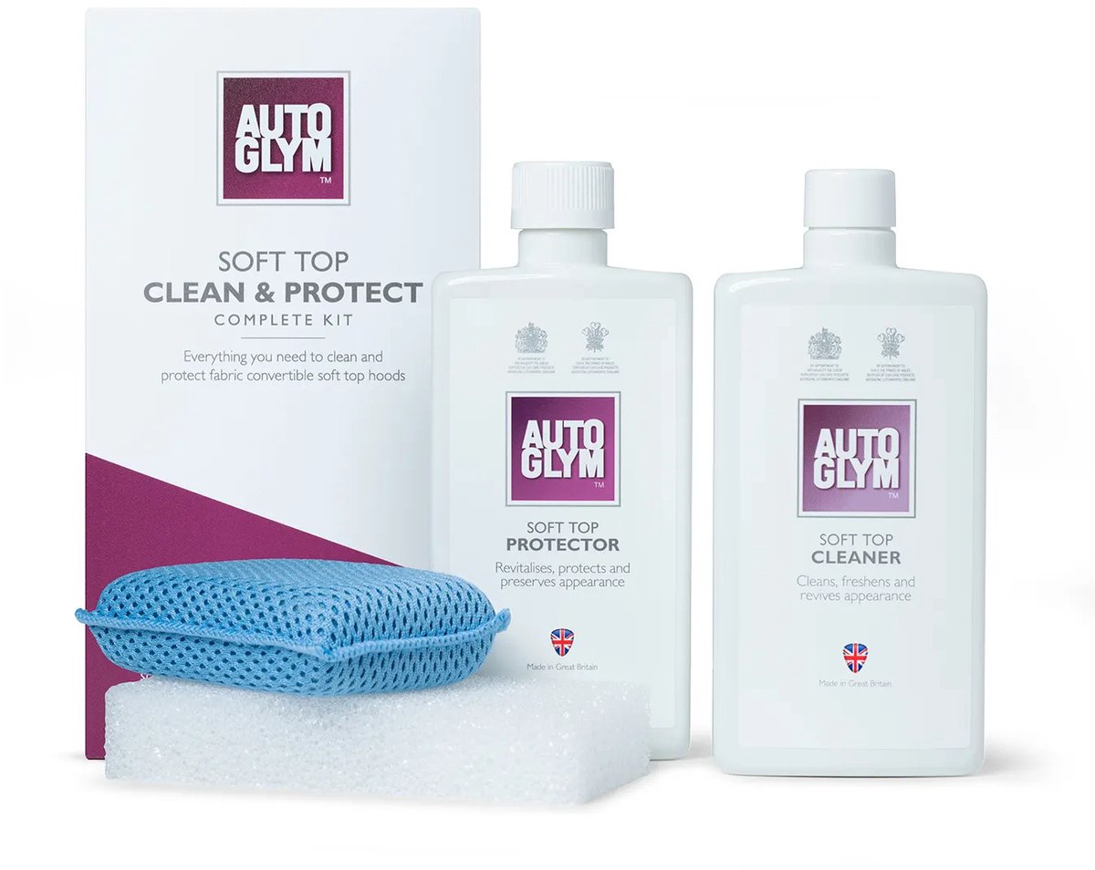 AUTOGLYM Convertible Soft Top Clean & Protect Kit