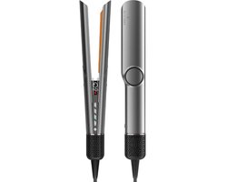Ace & Taylor AirStraight PrecisionAir – 2 in 1 Stijltang & Föhn – Wet-to-Dry Airstraightner – Haardroger – Lucht Stijltang – Haarstyler – Coldshot – 80℃ t/m 160℃ – Premium Dupe – Geschikt voor alle haartypes – Pearl Slate (AS230)