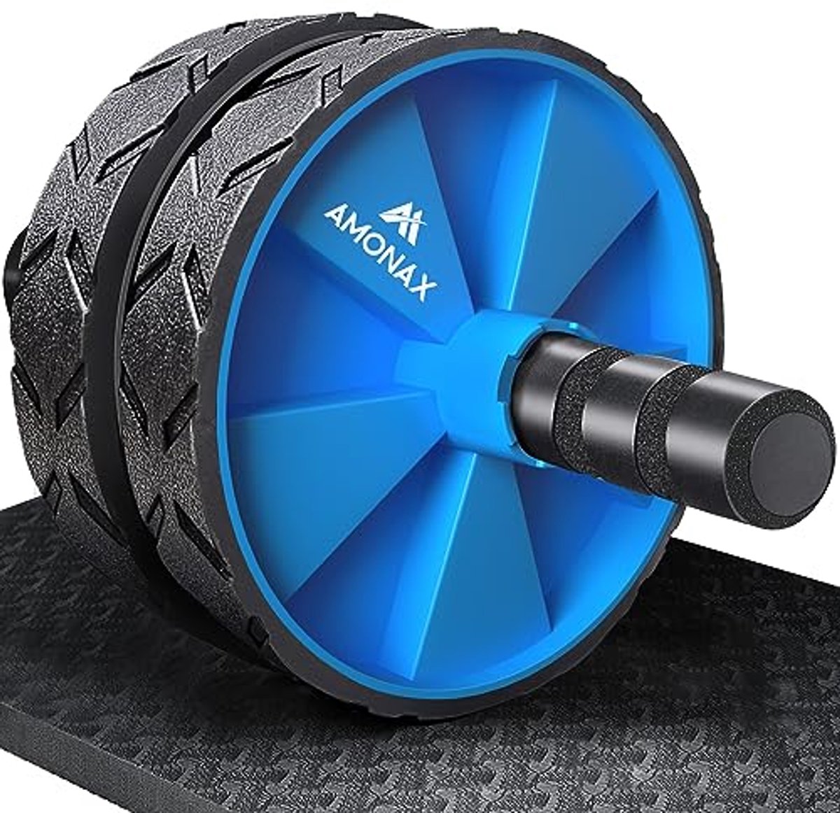 Conversible Ab Roller Buikroller met Grote Kniemat voor Effectieve Buikspiertraining