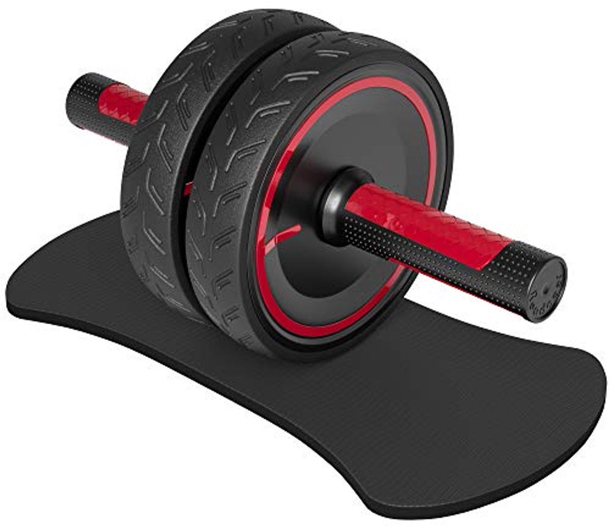 Buikspierwiel en ab-roller voor thuisfitness - Duurzaam en sterk
