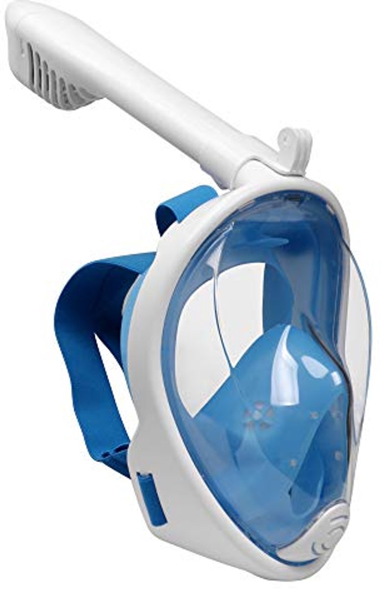 180° Snorkelmasker voor Volledige Gezicht, Antivogend en Waterdicht, Perfect voor Zwemmen en Snorkelen