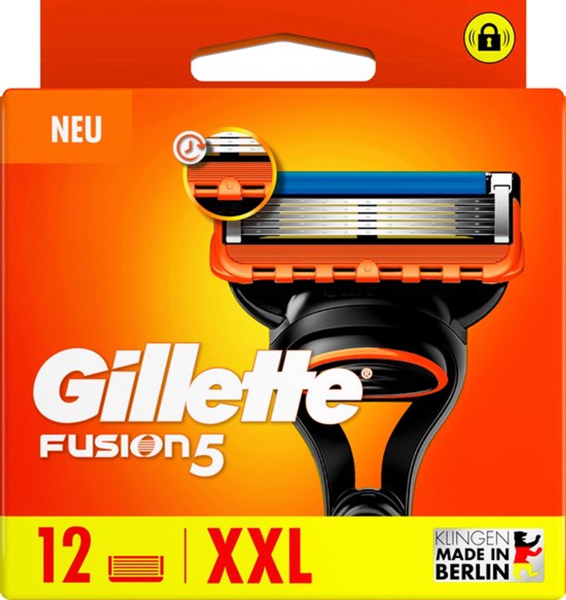 Gillette Rasierklingen Fusion5 12 Stück (8700216478304)