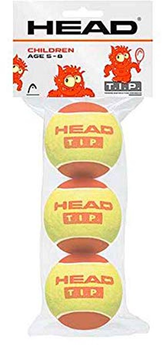 Tennisballen voor beginners en clubspelers - 3 stuks